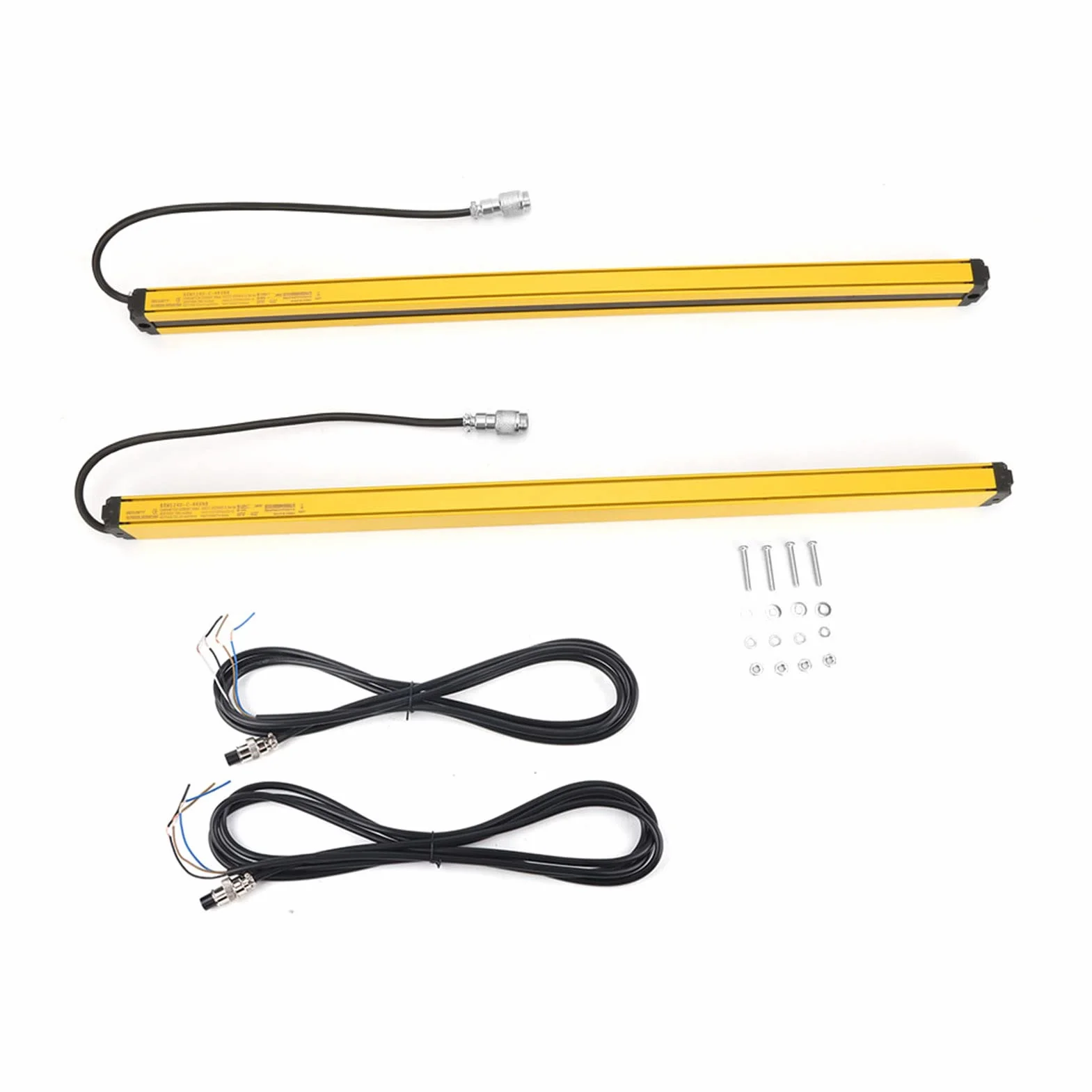 Cortina de Luz, Luz de Seguridad, Sensor de Cortina de Luz, Rejilla de Luz, Dispositivo de Seguridad, Sensor de Pantalla de Luz de Seguridad de Alta Calidad, DC10-30V (12 haces