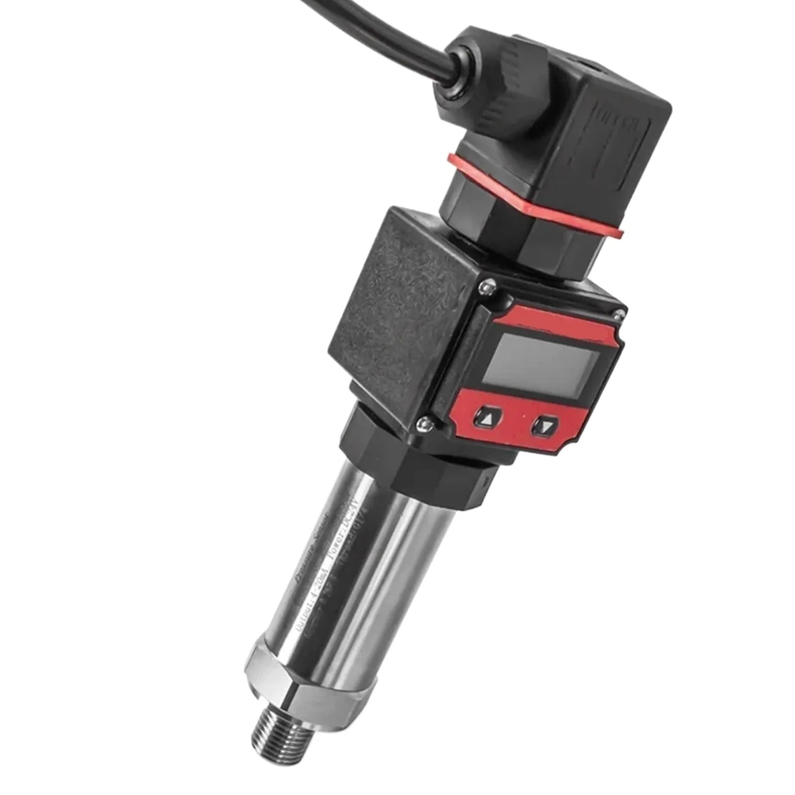 Transmisor de presión LCD de alta precisión - Sensor de presión de agua NPT1/8 - Salida de 0-10 V - Medición de presión digital(0-0.1bar 0-20mA)