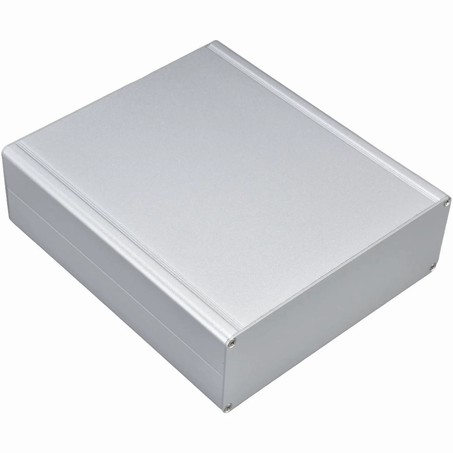 Cajas de Conexiones Impermeable, Carcasa Electrónica de Aluminio, Carcasa Electrónica DIY, Placa PCB Carcasa Negra - 7,9 x 7 x 2,4 pulgadas (LWH)