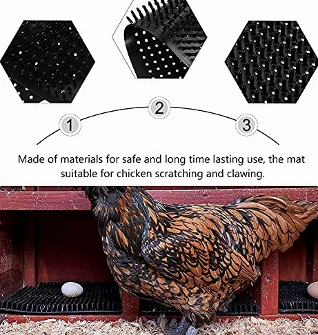Almohadillas lavables para anidar pollos, alfombrillas de césped artificial para gallineros y cajas de anidación, soporta la puesta de huevos de gallinas