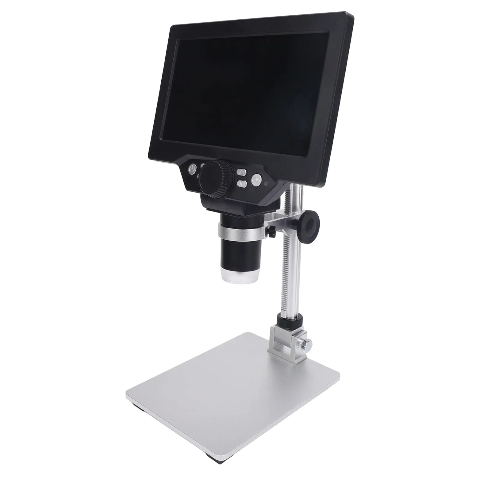 Alcance Digital LCD HD de 7 Pulgadas con Funciones de Ingeniería Superiores, Aumento de 1200X, Cámara de Alta Resolución de 12 MP, Luces LED para Reparaciones de Teléfonos y