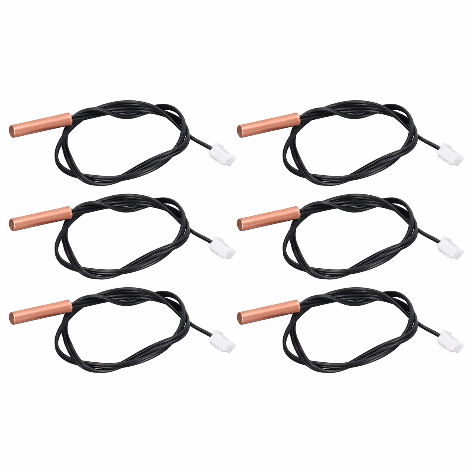 Sonda de termistor NTC de 10 K impermeable de cobre PVC para aire acondicionado