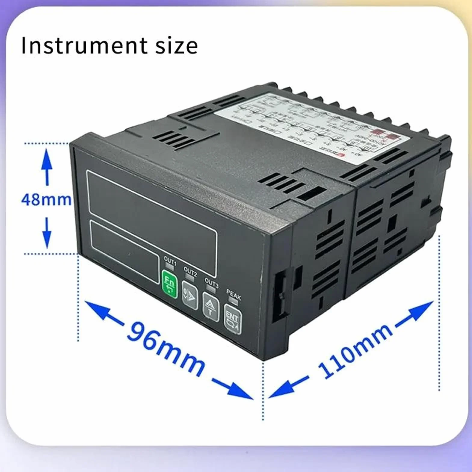 CéLula De Carga Célula de Carga y medidor de cápsula microplanar, Pantalla de 5 dígitos, indicador Inteligente, sensores de pesaje Integrados, tensión y presión. preciso(50KG Sensor Display)