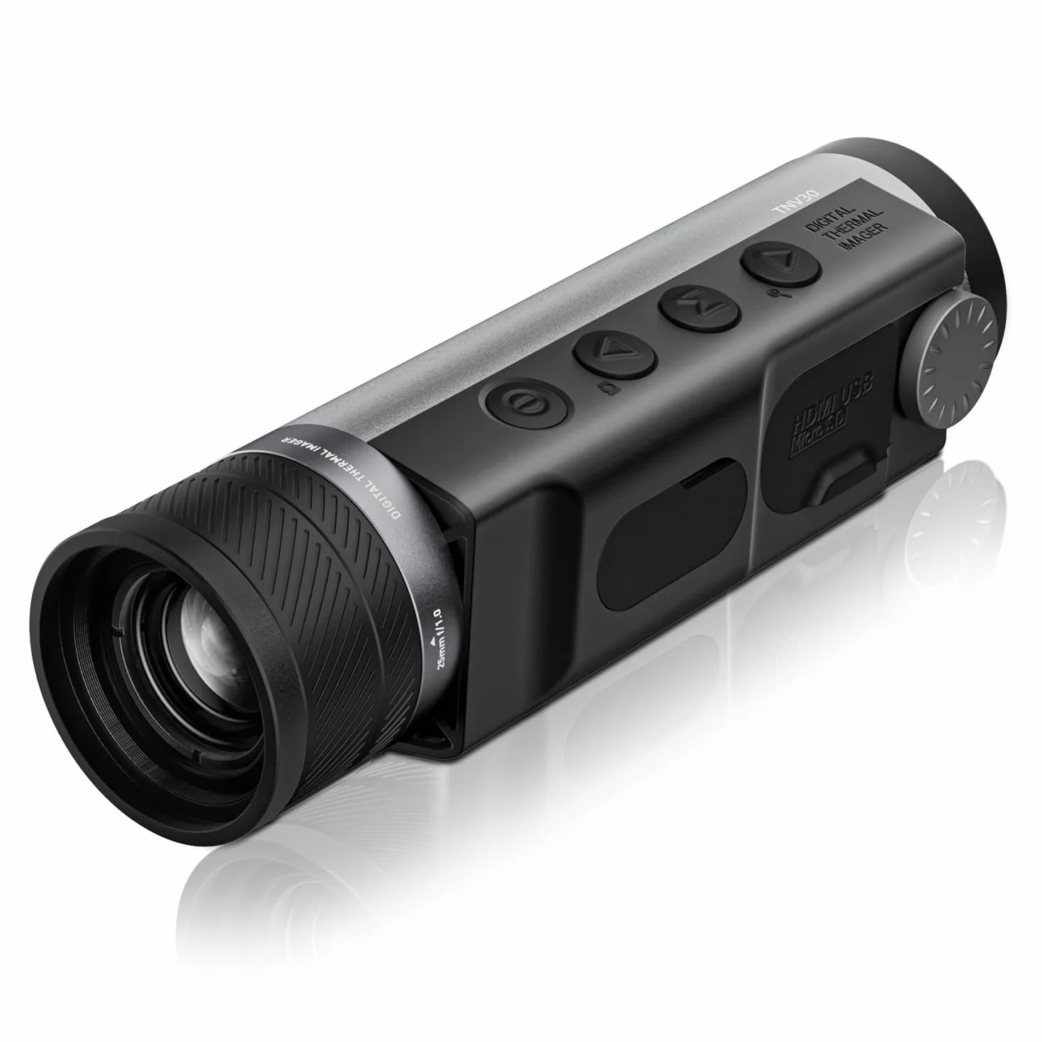 MiLESEEY TNV30 Pro 25 mm Thermal Imaging Monocular 384 x 288 (50 Hz) Thermal Night Vision for Hunting, OLED Screen with 8X Digital Zoom