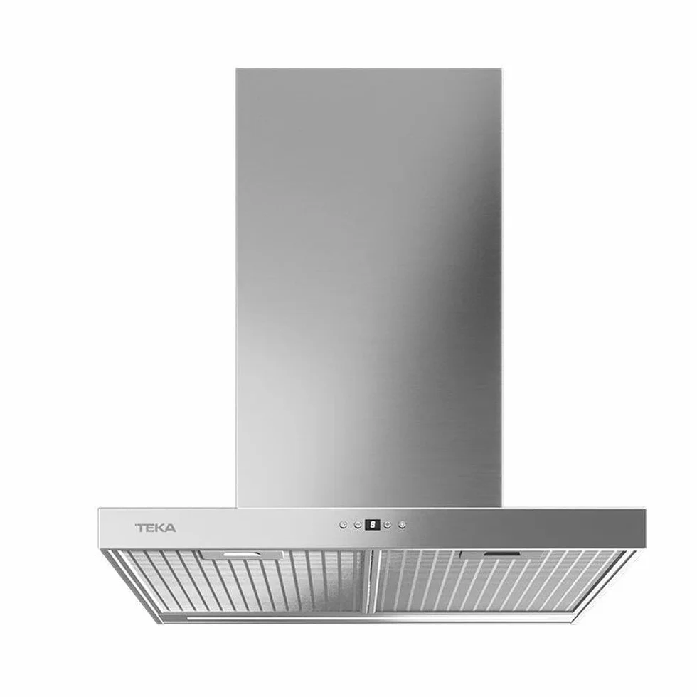 TEKA Campana Extractora de Pared 60 cm DSH 686 Motor EcoPower 4 Velocidades Display Blanco
