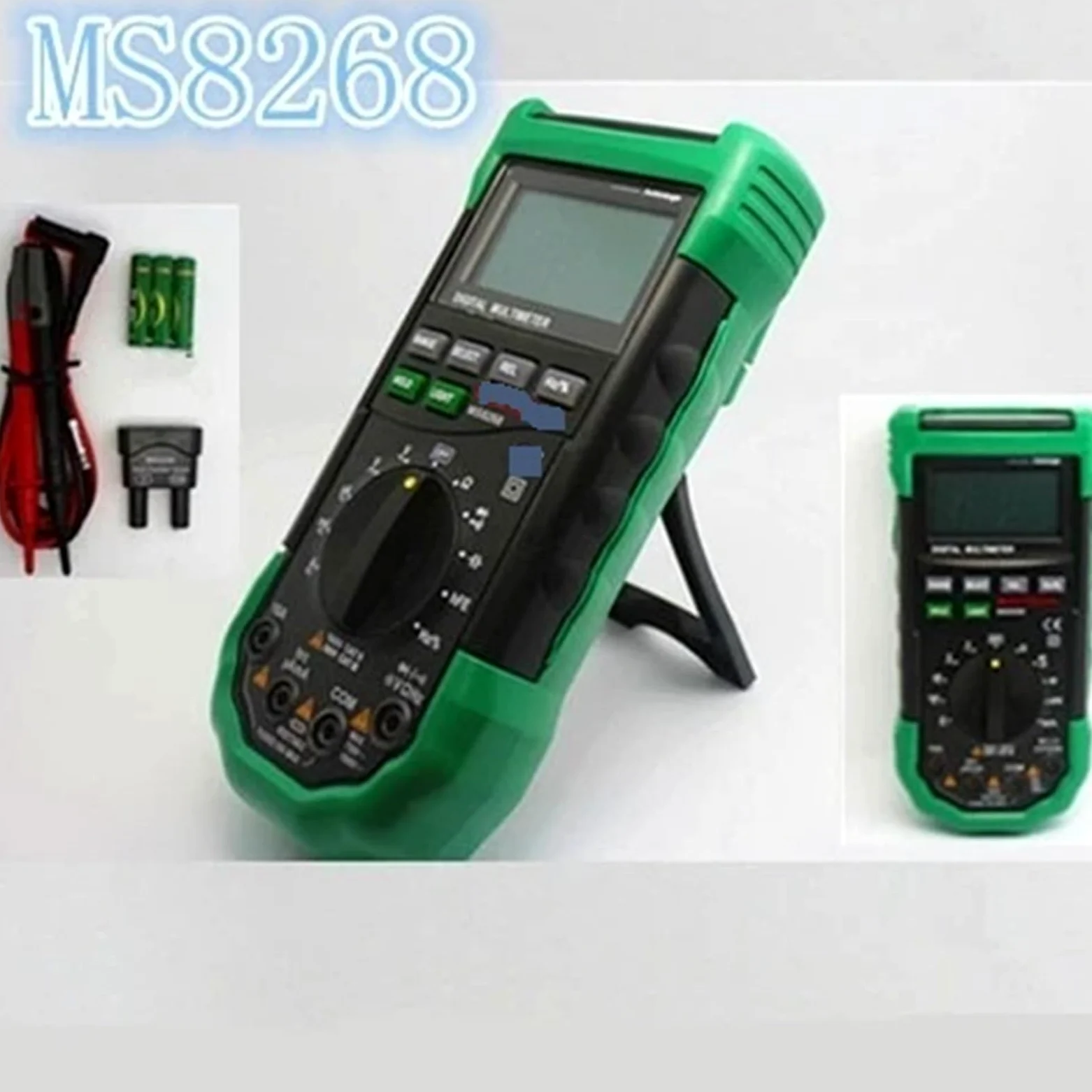 Probador de fibra óptica, Multímetro digital de rango automático MS8268