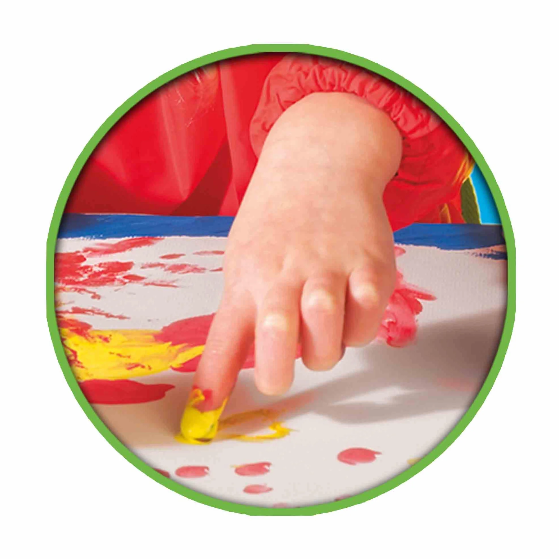 SES Eco Pintura de Dedos Multicolor (24926)