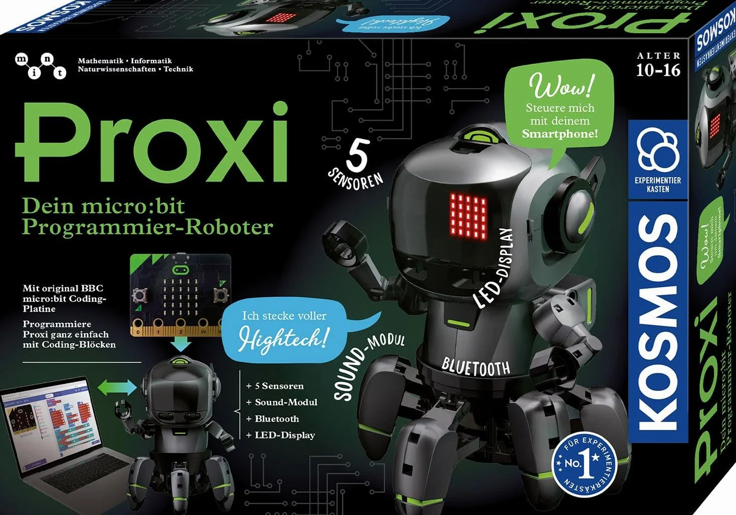 Kosmos Proxi Programmier-Roboter Experimentierkasten
