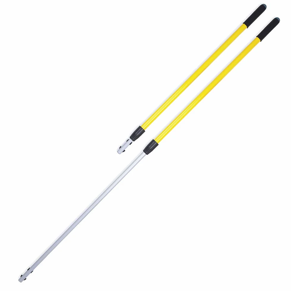 Rubbermaid Commercial Products HYGEN Quick Connect Mango extensible para mopa amarillo
