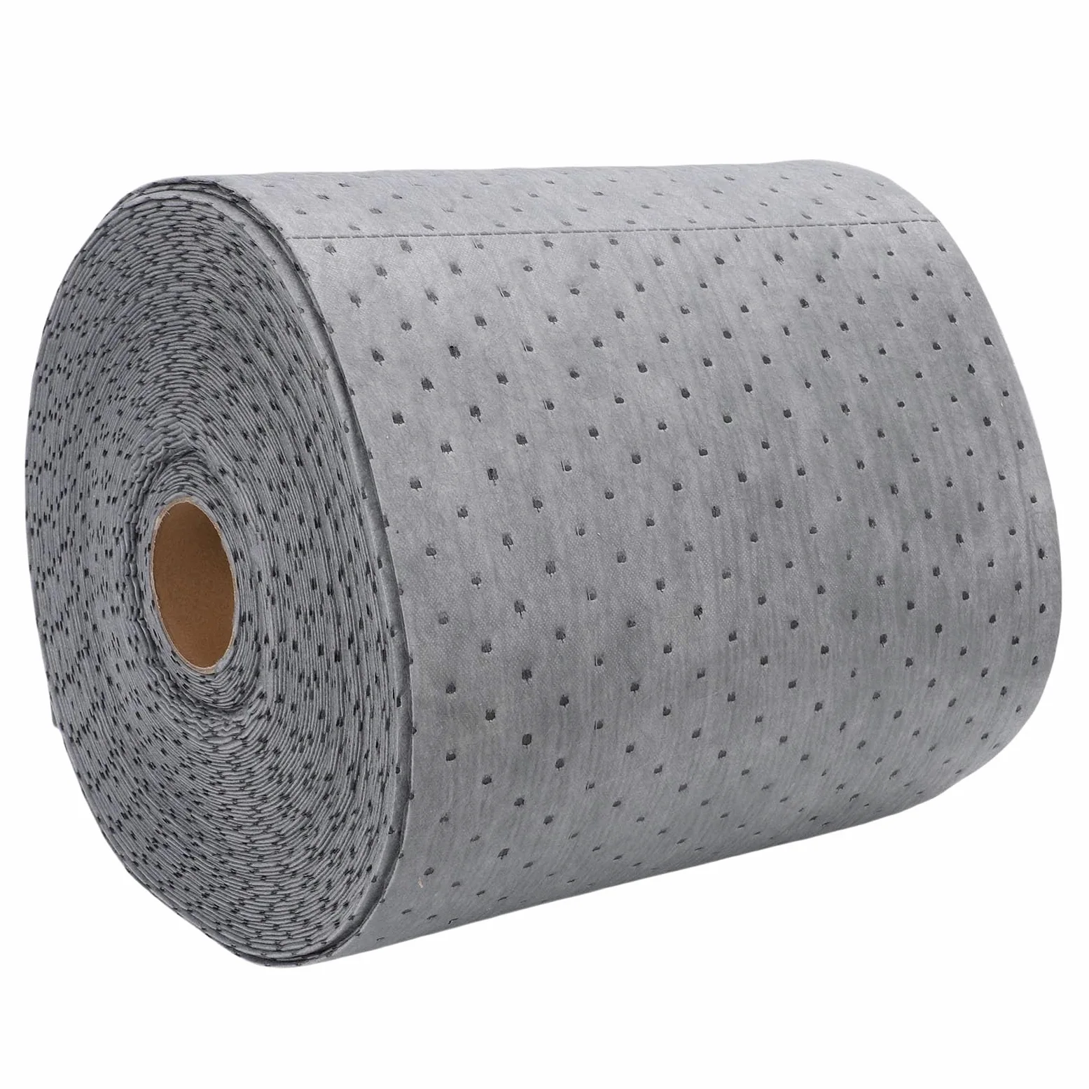 Rollo Universal de Alfombrilla Absorbente de Aceite, Pesado, para Limpieza Rápida de Líquidos en Talleres y Sótanos, 1 Rollo