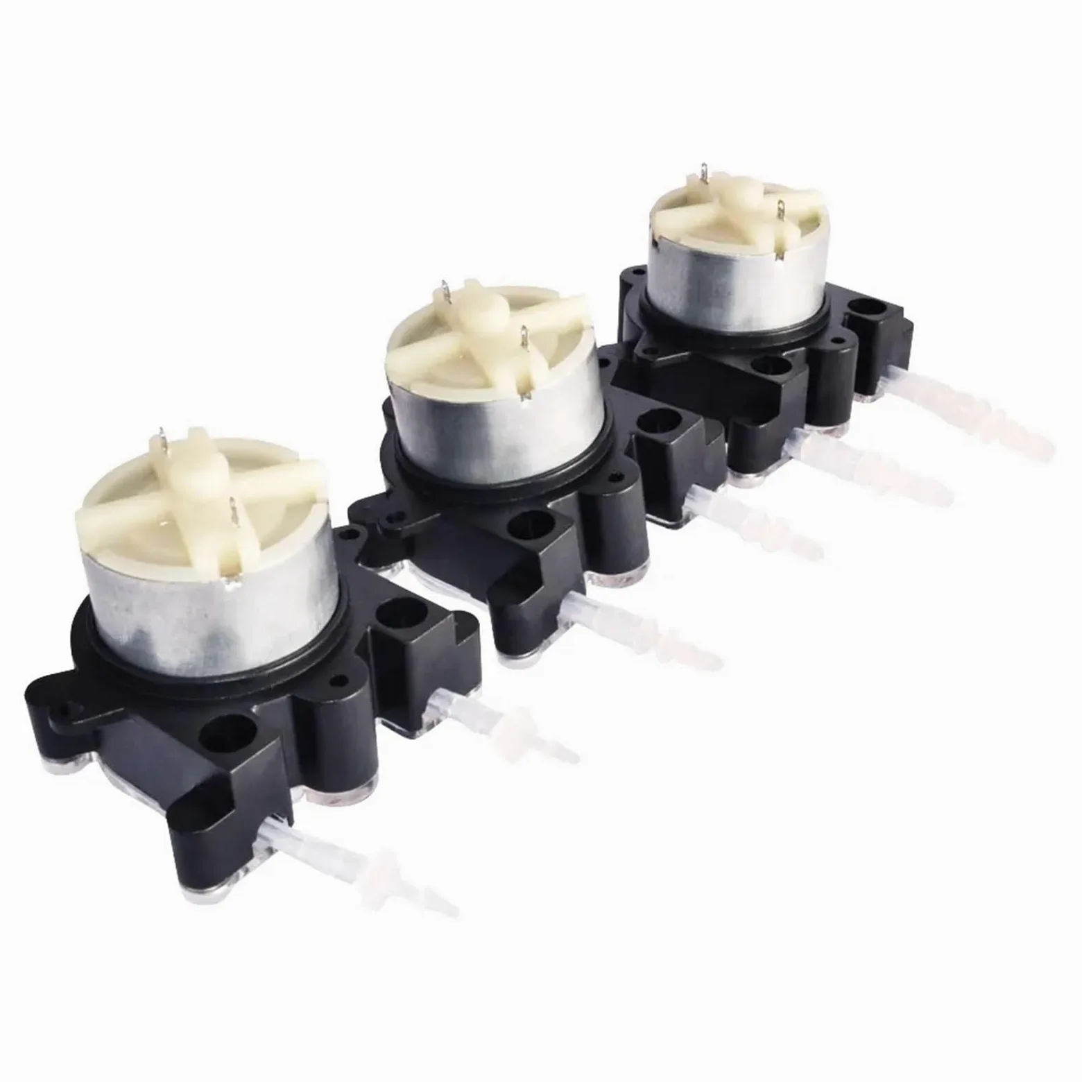 Bomba dosificadora peristáltica de 12 V CC for acuarios y laboratorios - Control de flujo de alta precisión 10-26 ml/min