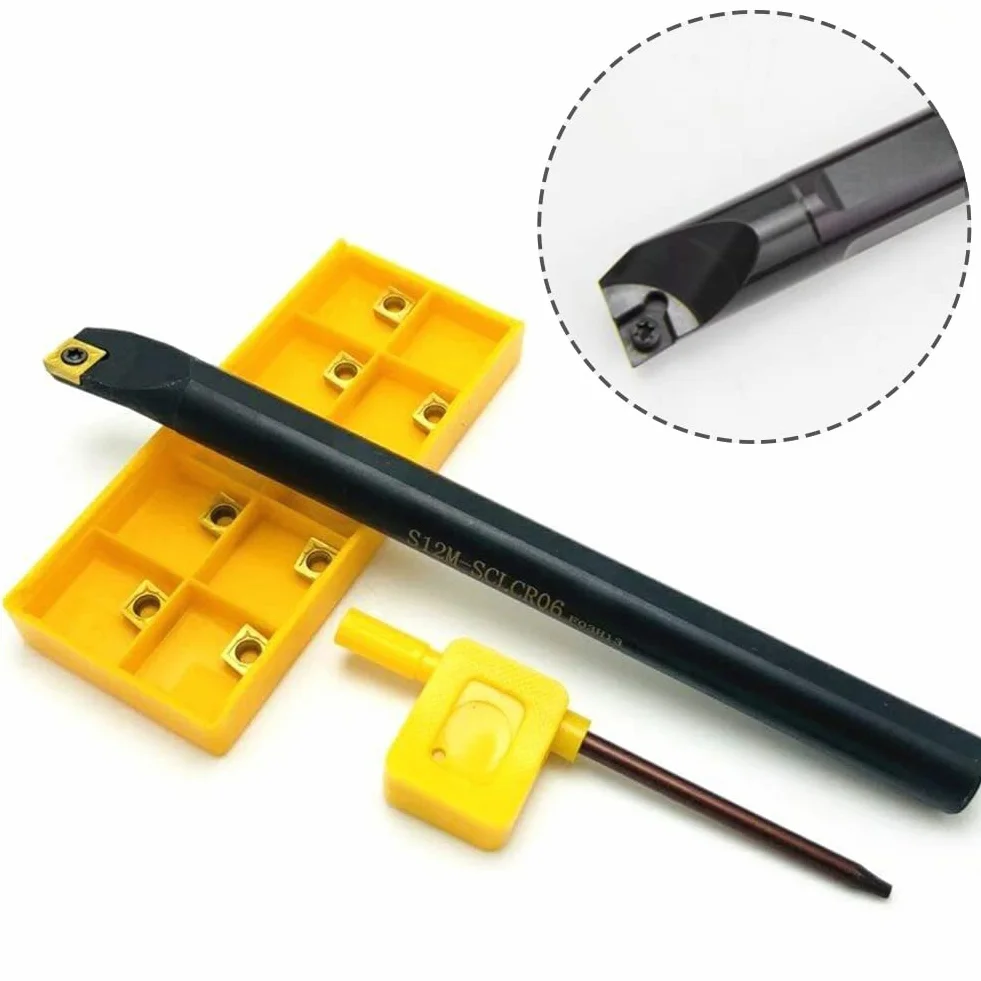 SPORTARC S12M-SCLCR06 Barra de perforación interna 12 mm + herramienta carburo CCMT0602