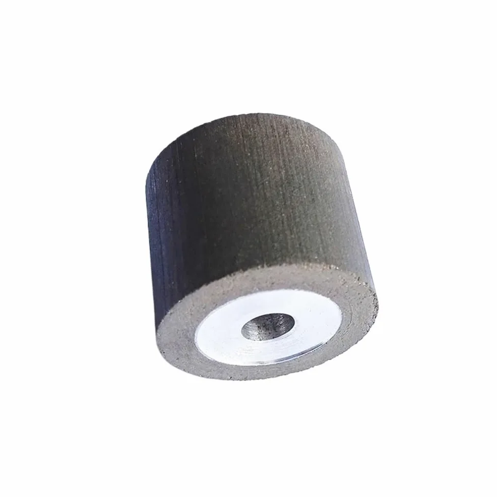 Muela de amolar interna de resina CBN de grano 120 for acero inoxidable y aleaciones metálicas - Disco de amolar de alta precisión(18x15x6mm)