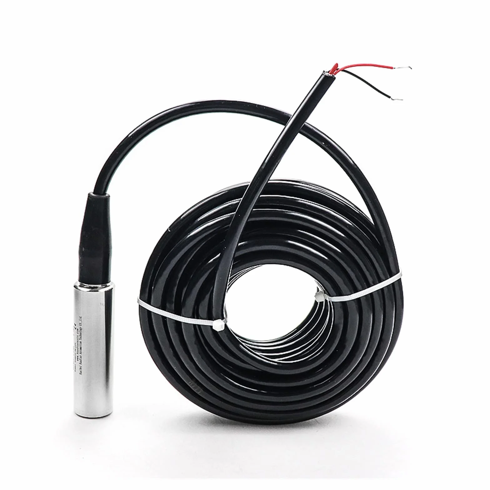 Medidor de nivel de agua, Medidor de nivel de líquido con sensor de nivel de agua estático de 4-20 mA for sensor de pendiente de tanque(2m)