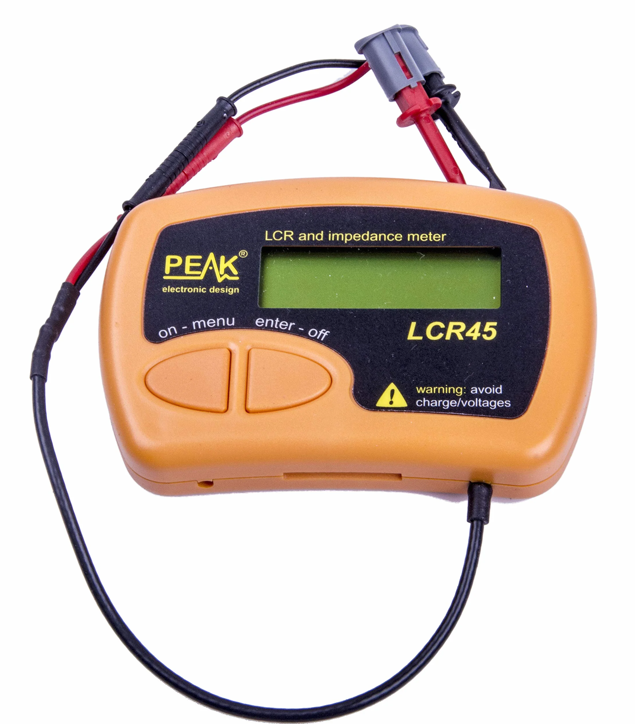 Peak Electronic Design LCR45 - Medidor LCR con medición de impedancia de componentes