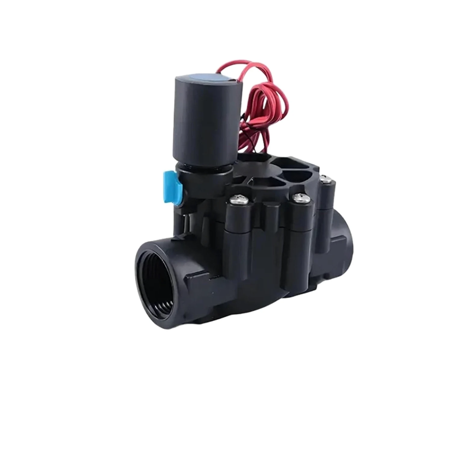 Electroválvula de riego de 1'', 2 vías, 2 Posiciones, N/C, 220 V, 12 V, 24 V CC, con Enclavamiento for riego agrícola(DC 12V)