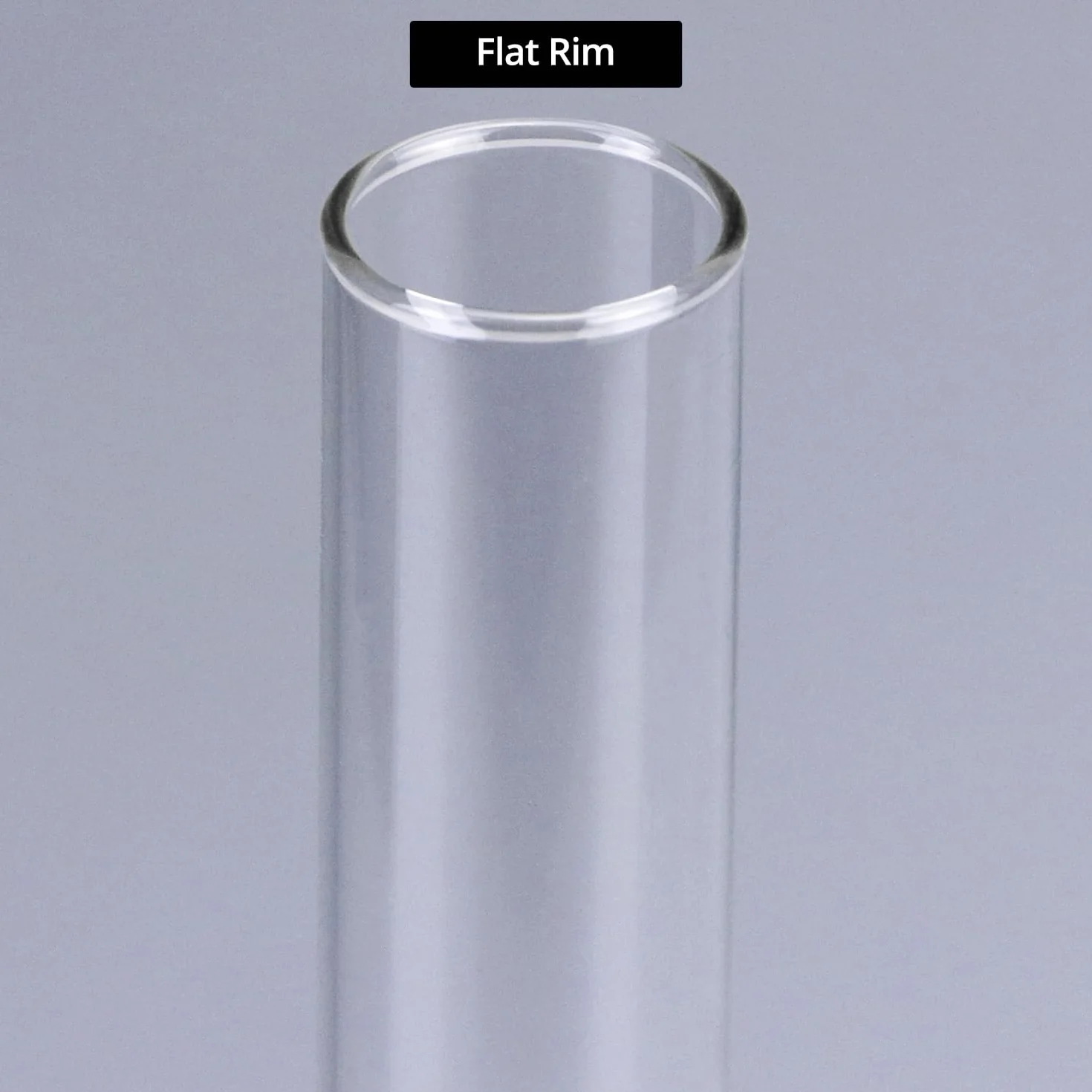 Tubo de Prueba de Vidrio de Borosilicato, 20mm x 150mm, Fondo Redondo, 20 Unidades
