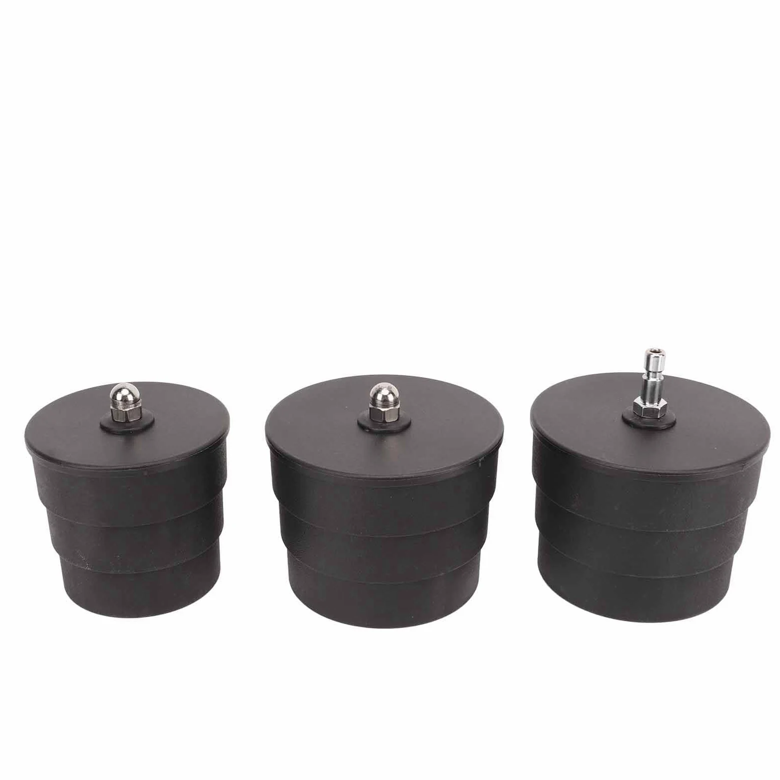 Kit de prueba de fugas del turbo de 9 piezas, probador de fugas de sobrealimentación de turbocompresor con manómetro de 0 a 6 bares, incluye 4 adaptadores escalonados para
