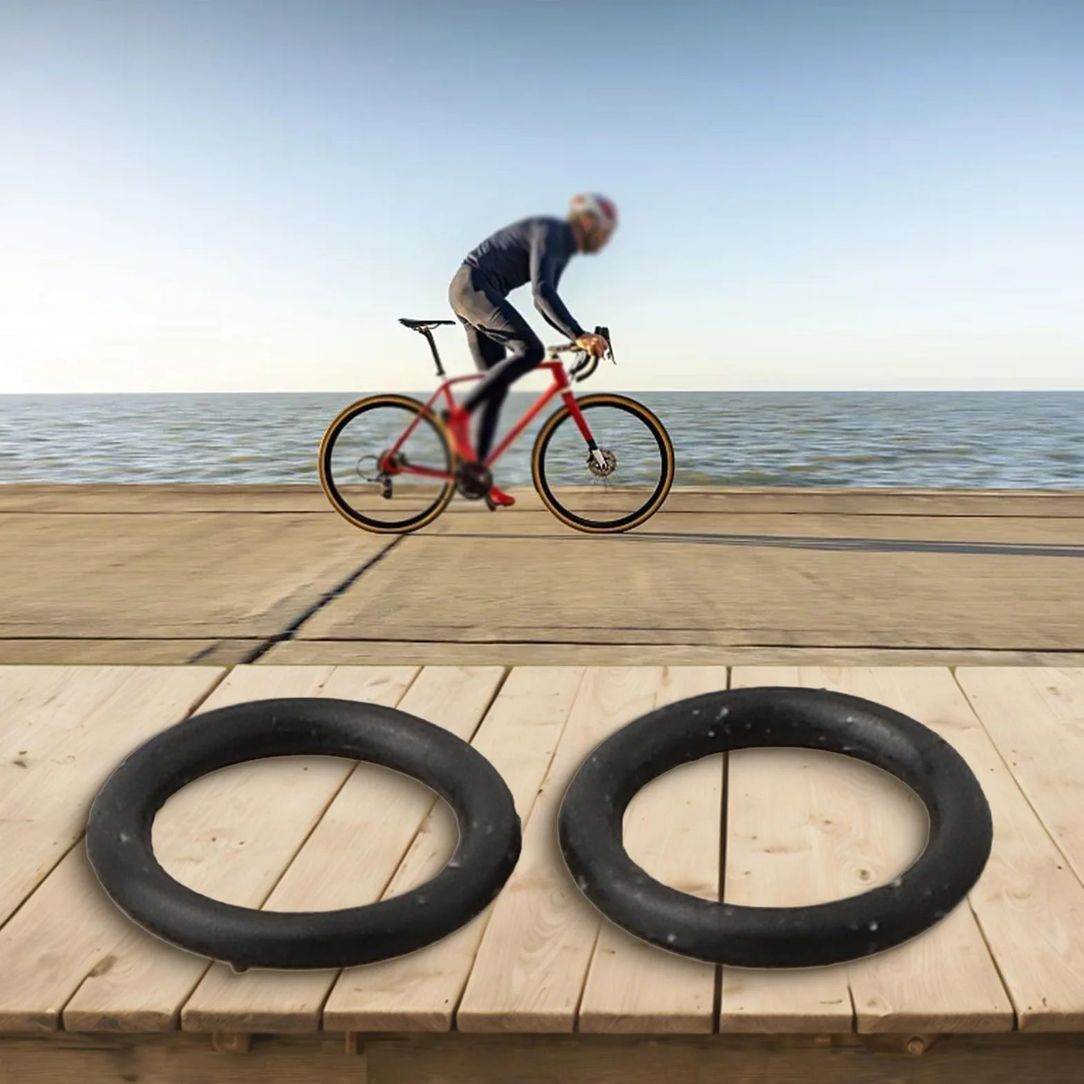 Juntas tóricas de goma para frenos hidráulicos de bicicleta, 10 anillos de sellado negros compatibles con Magura MT Series