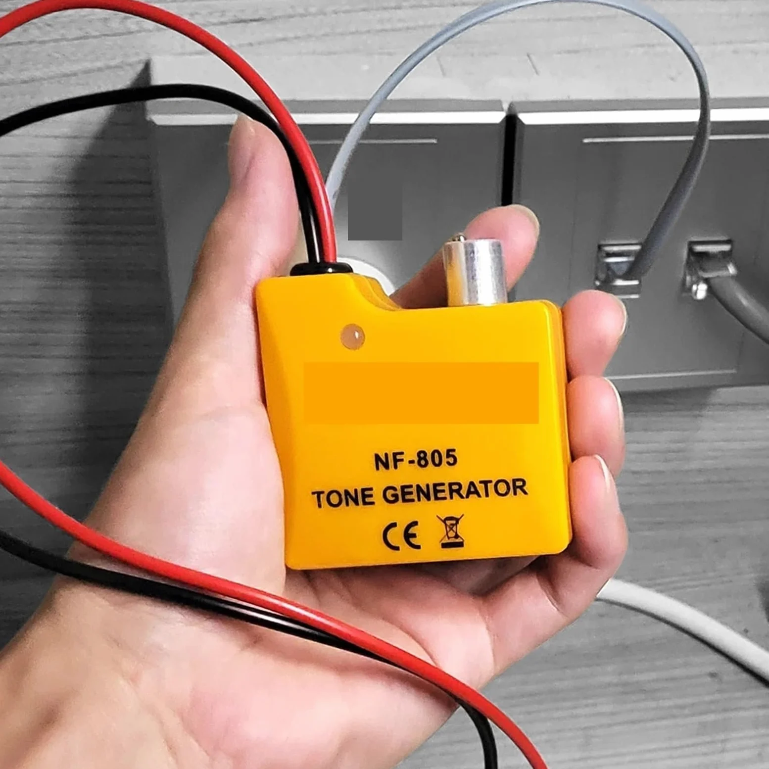 Generador de tonos for comprobador cables NF-805, rastreador alta precisión, amplificador inductivo con volumen ajustable - Omni-Check