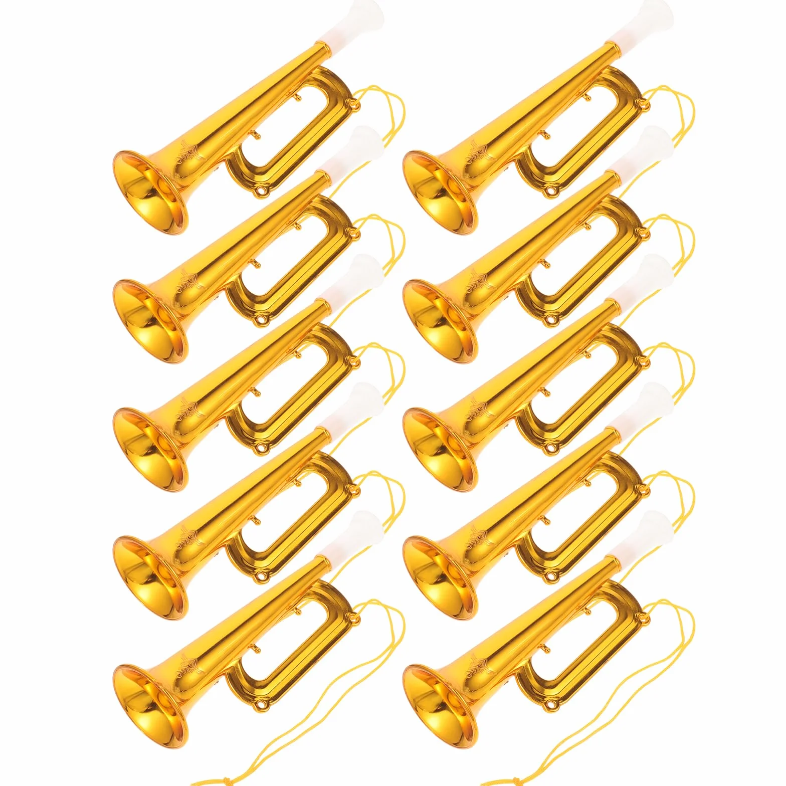 ibasenice 30 Piezas Mini Trompeta Bocinas Ruido Concierto Shofar para Niños Instrumentos Percusión