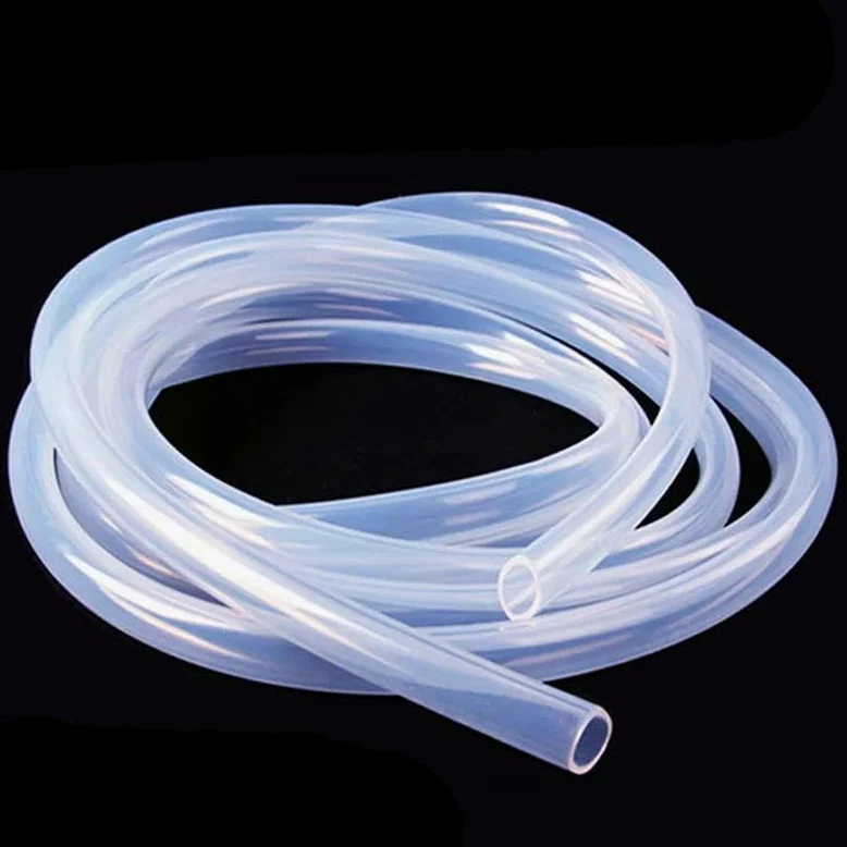 Manguera de tubo de silicona transparente de grado alimenticio insípido resistente a altas temperaturas dispensador de agua bomba peristáltica hogar-5 metros-ID17x OD22mm