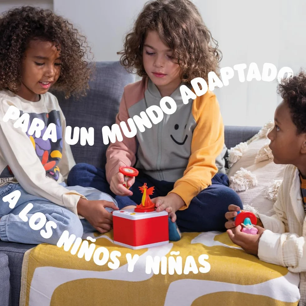 FABA Cuentacuentos para Niñas y Niños, Altavoz con ELE el Elefante, Juego Educativo, Español Desde 3 años