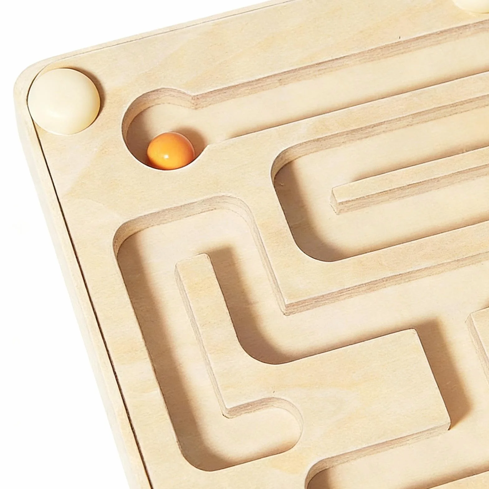 Juego de Laberinto de Madera Laberinto de Bolas Tablero de Actividad para Desafíos y Concentración