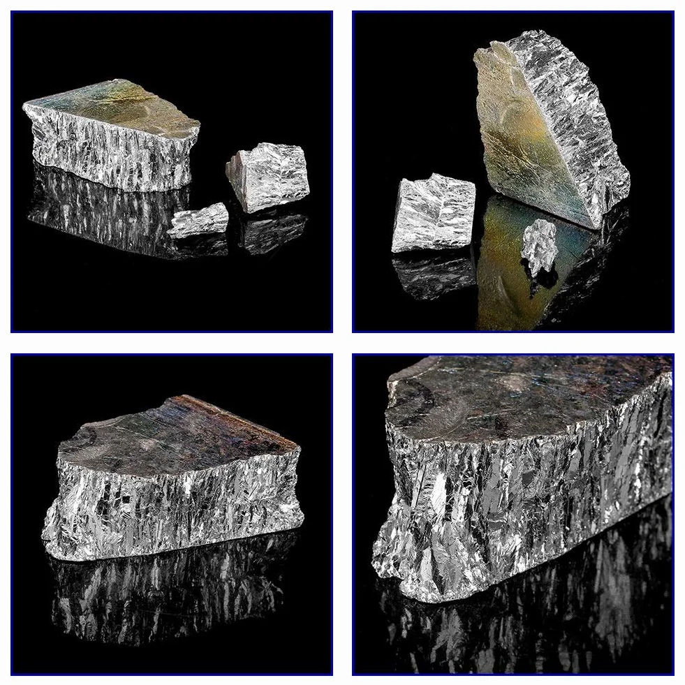 Bismuto Ingot- metal Lingote Chunk 99,99% puro geodas de cristal for hacer los cristales, señuelos de pesca y Arte (1000g)