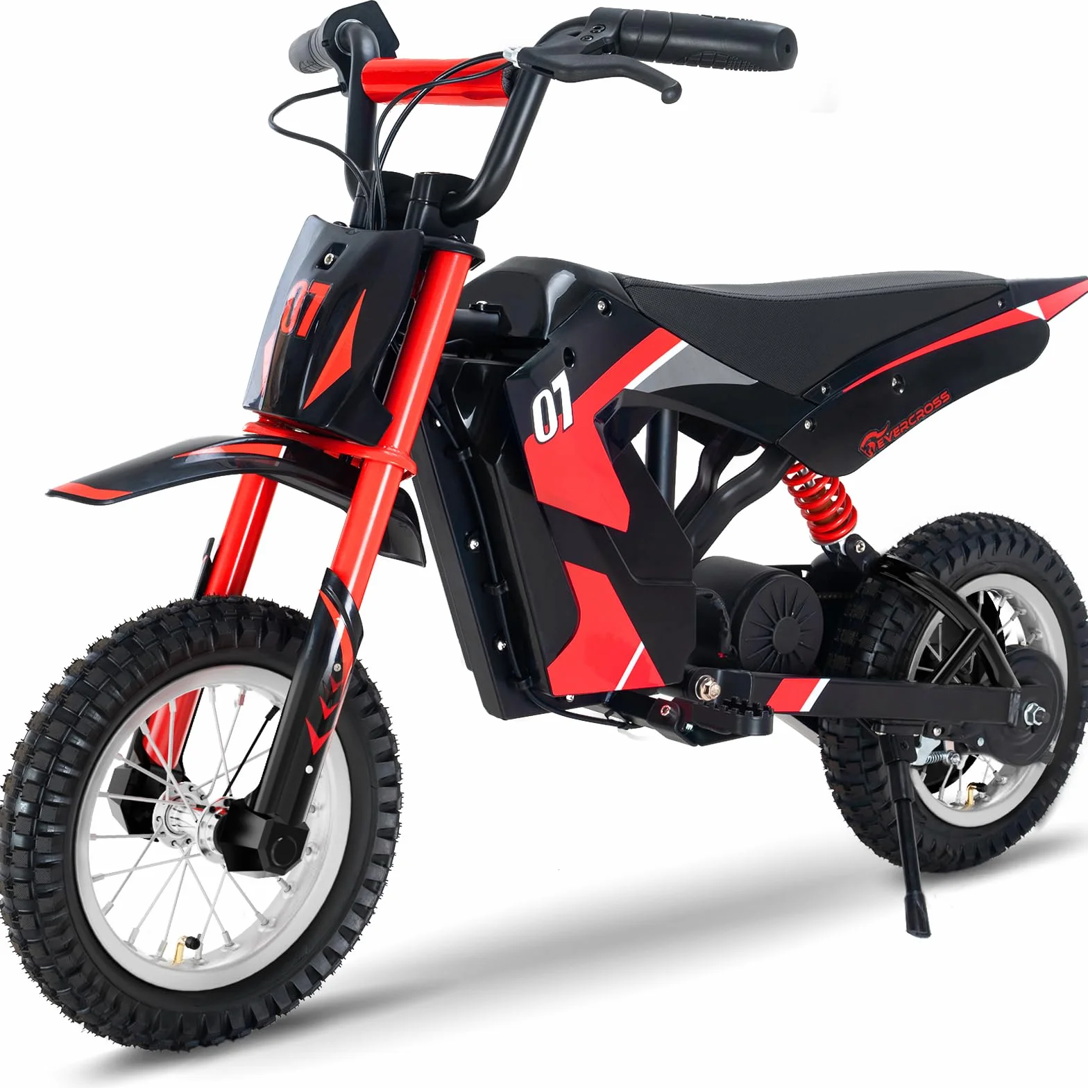 EVERCROSS EV12M Motocicleta Eléctrica Niños 300W 3 Velocidades 18km Alcance 12" Neumático Cross 110cm+