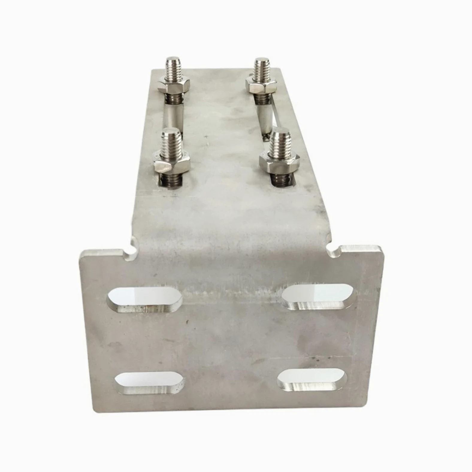 Kit corredizo para puerta de granero, Rodillos de nailon guía superior puerta corrediza material acero inoxidable 304 con soporte