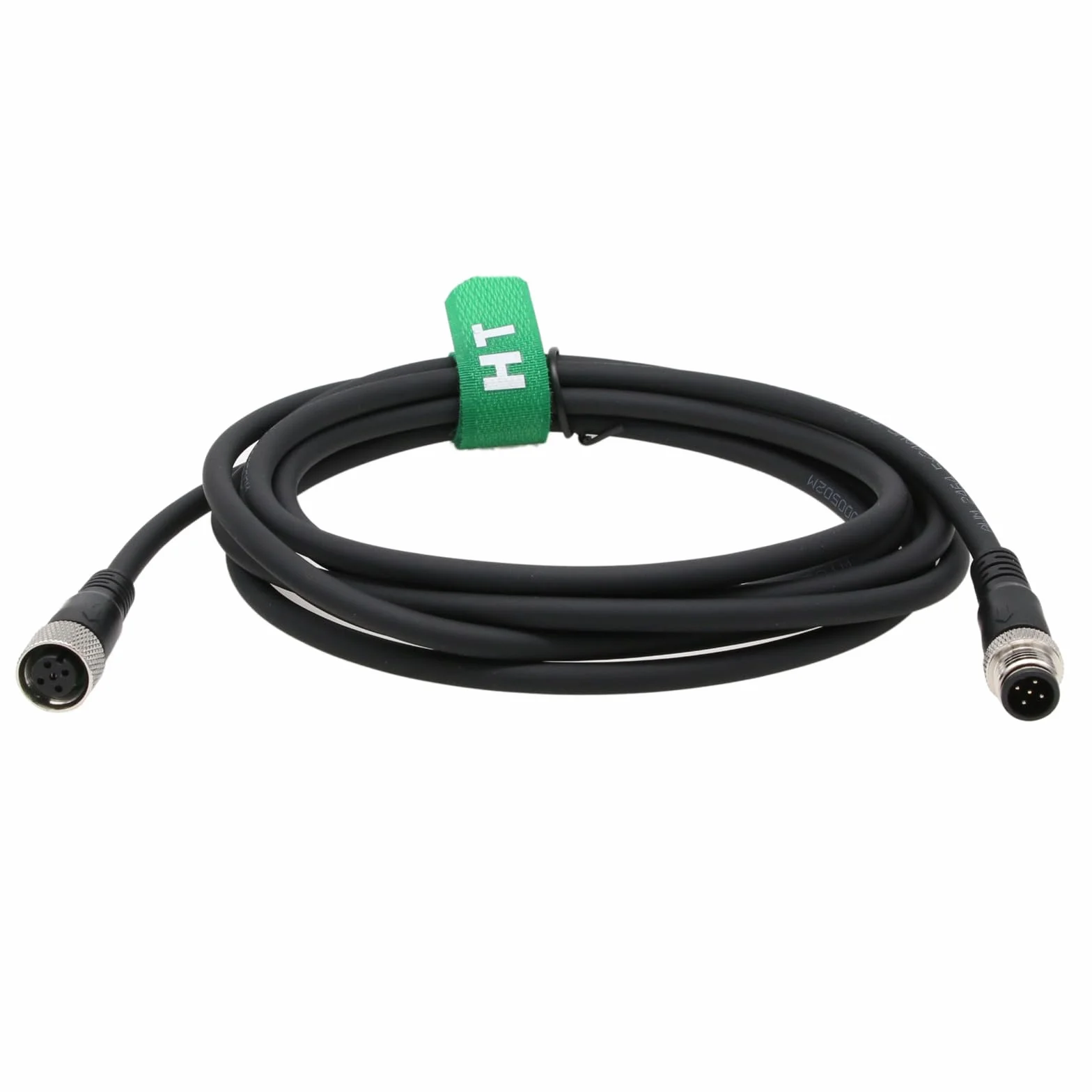 HangTon M12 A Código 5 Pin Macho a 5 Pin Hembra Actuador de Aviación Sensor Cable Blindado de Señal para Controles Industriales Dispositivo