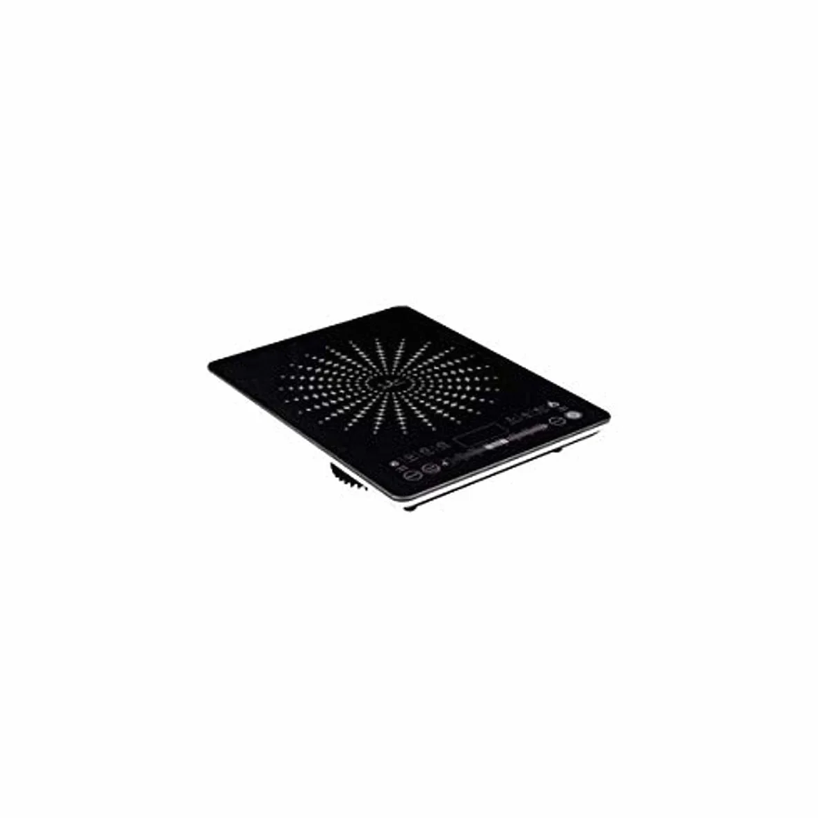 Jata VIN145 Placa de Inducción Portátil 2100W 8 Funciones Control Táctil Display LED Cristal 4mm