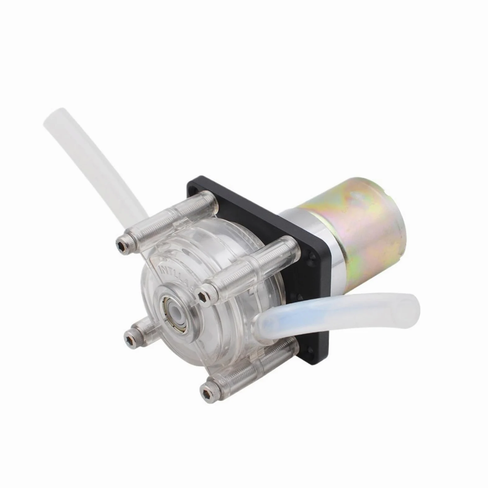 Bomba dosificadora peristáltica de 12 V/24 V CC for aplicaciones de acuario y laboratorio.(170-460mL-12V)