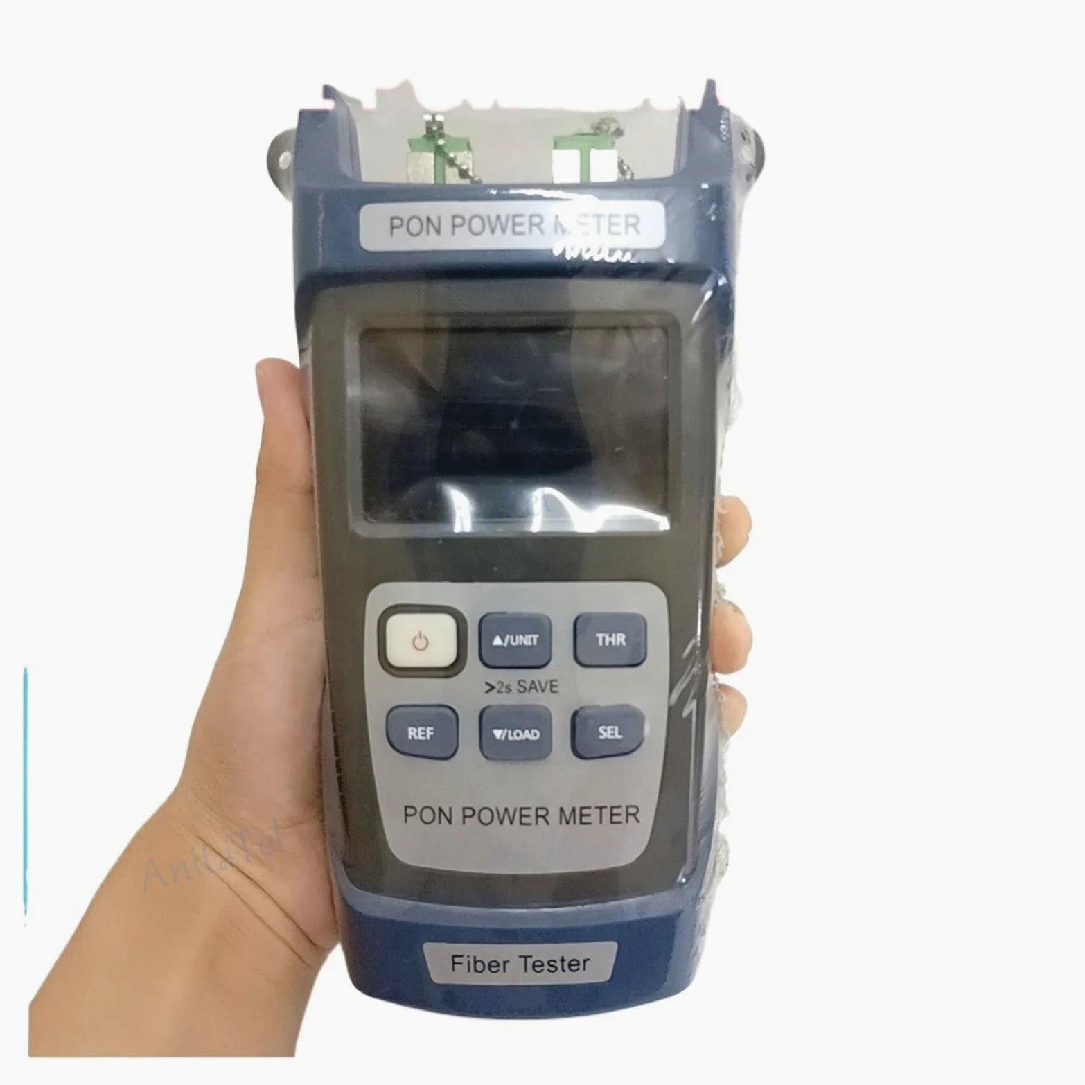 Medidor De Potencia PON De Fibra Óptica OPM Portátil 1310/1490/1550nm SC/APC SC/UPC Conector Medidor De Potencia Óptica Probador De Fibra(Sc Upc Port)