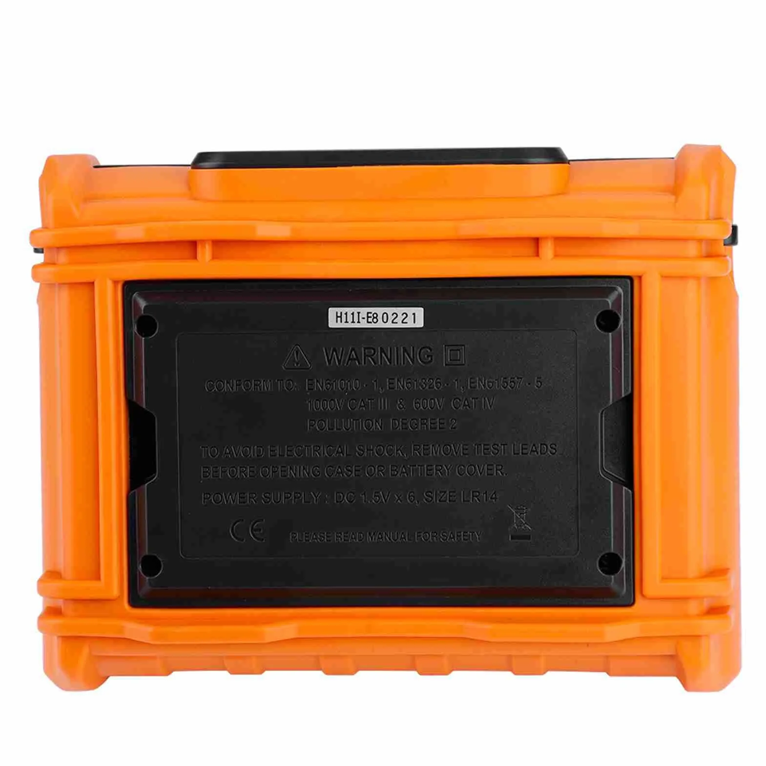 PM5205 Medidor Resistencia Digital 2500V Aislamiento Megohm Tester 0.01MΩ-100GΩ Resistencia Megger AC/DC Tester Voltaje con Pantalla LCD Retroiluminación