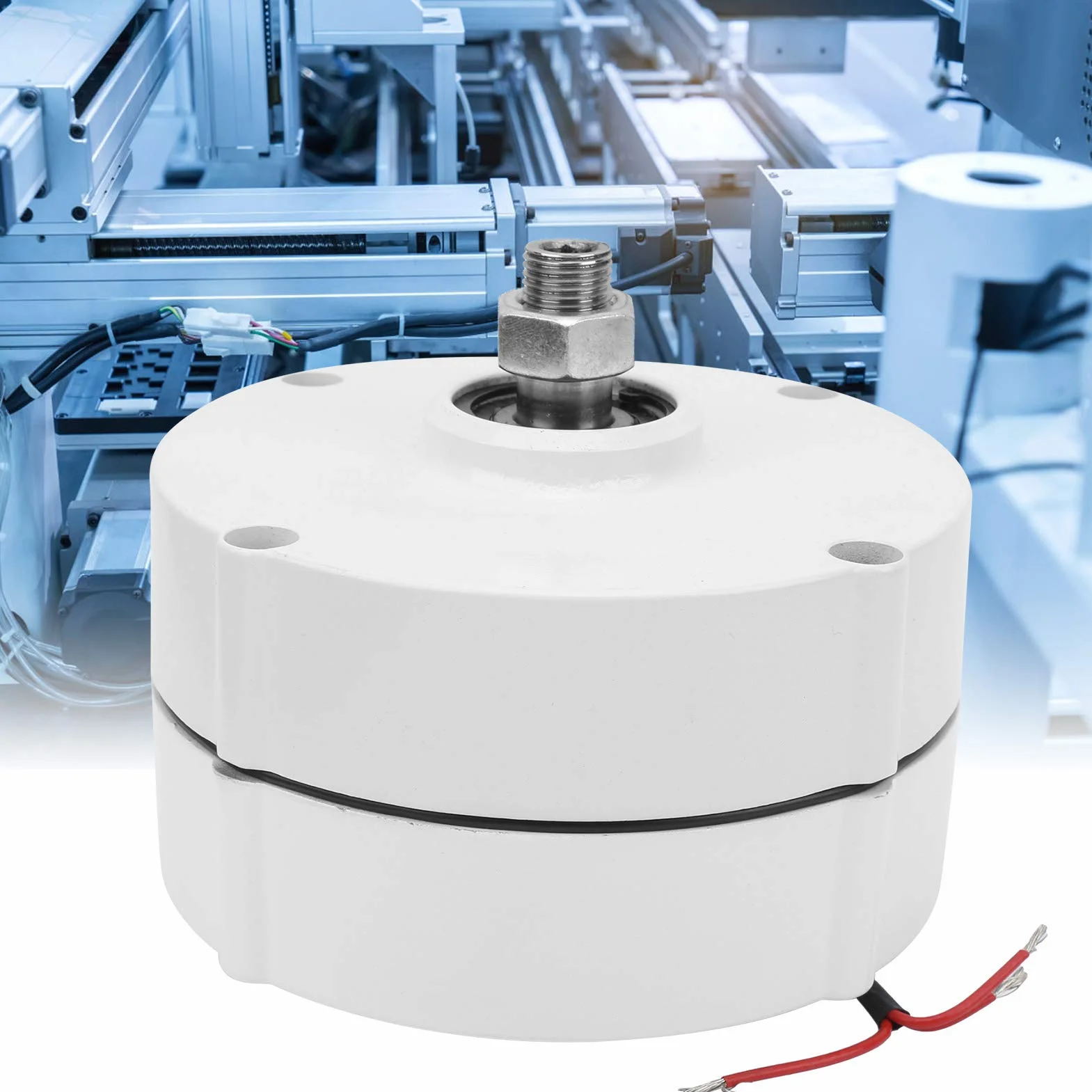 Generador de Imanes Permanentes 400W CA Trifásico 550 R/m con Motor Eléctrico - Carcasa de Aluminio (Incluye Rectificador 12V)