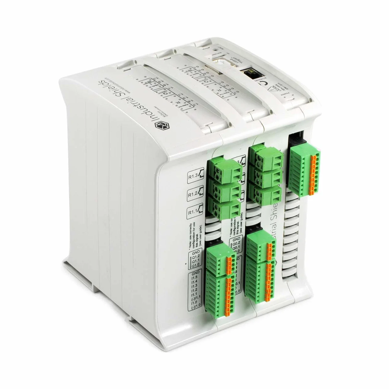 PLC Ethernet 38R I/Os Relé/Analógico/Digital PLUS incluye Ard. Mega