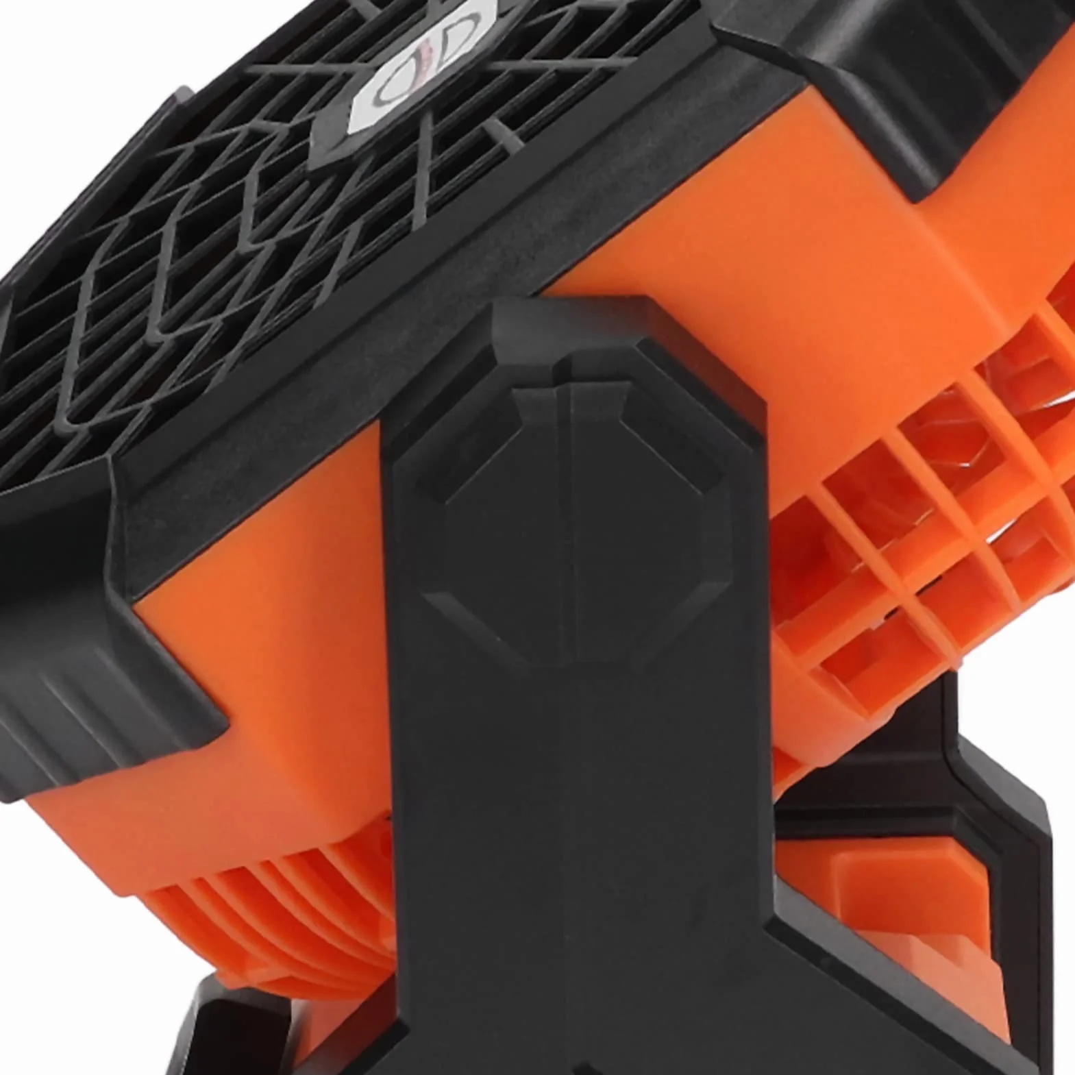 Ventilador Portátil Recargable 7800mAh para Camping Senderismo Exterior Naranja