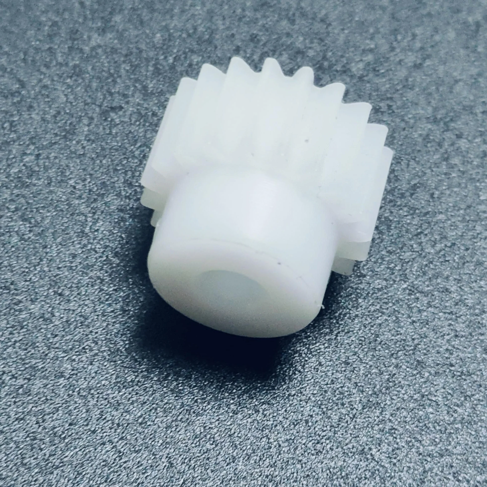 Engranaje recto de plástico módulo 0,5 20 dientes 11mm diámetro 5mm dientes piñón recto grueso 6mm bore
