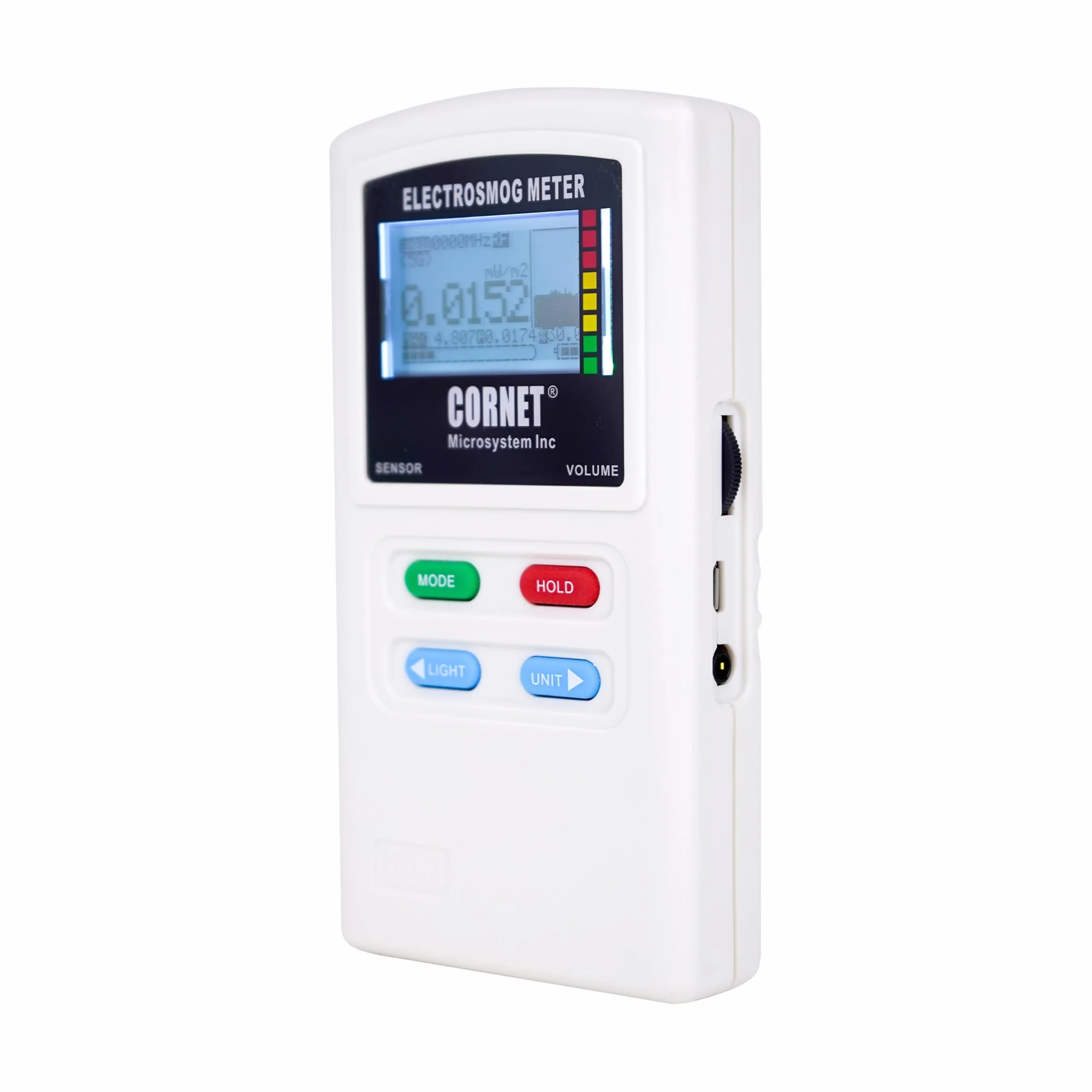 EMRSS Cornet ED88T Plus 5G, última versión, medidor trimodal: alta/baja frecuencia, electrosmog, medidor de intensidad de campo, con magnetómetro integrado
