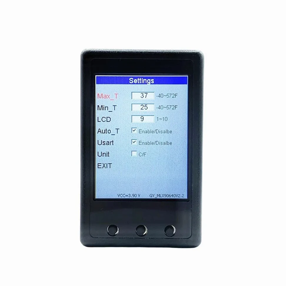 Termómetro infrarrojo portátil con pantalla LCD de 24 pulgadas -40C-300C con interfaz USB, placa de circuito para reparación de automóviles