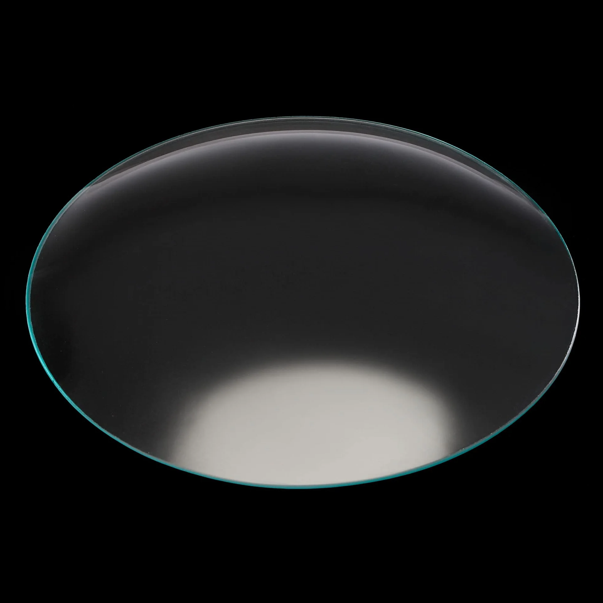 PATIKIL 100mm Diámetro Reloj Cristal, 12 Paquetes Precipitados Vaso Cubierta Liso Bordes Biselado Arco para Laboratorio, Transparente