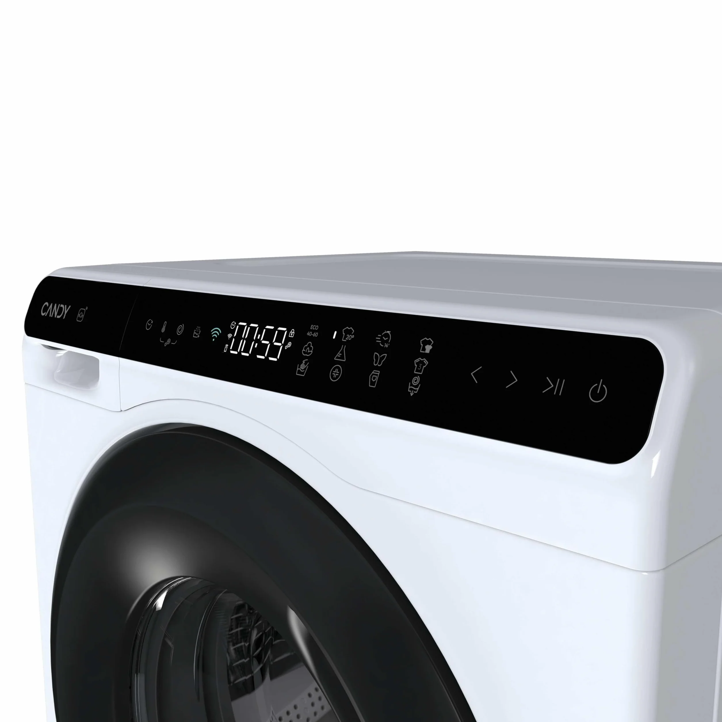 Candy ProWash 700 Mini CW50-BP12307U1-S Lavadora 5KG 1200RPM Display Digital WIFI Inverter Blanco