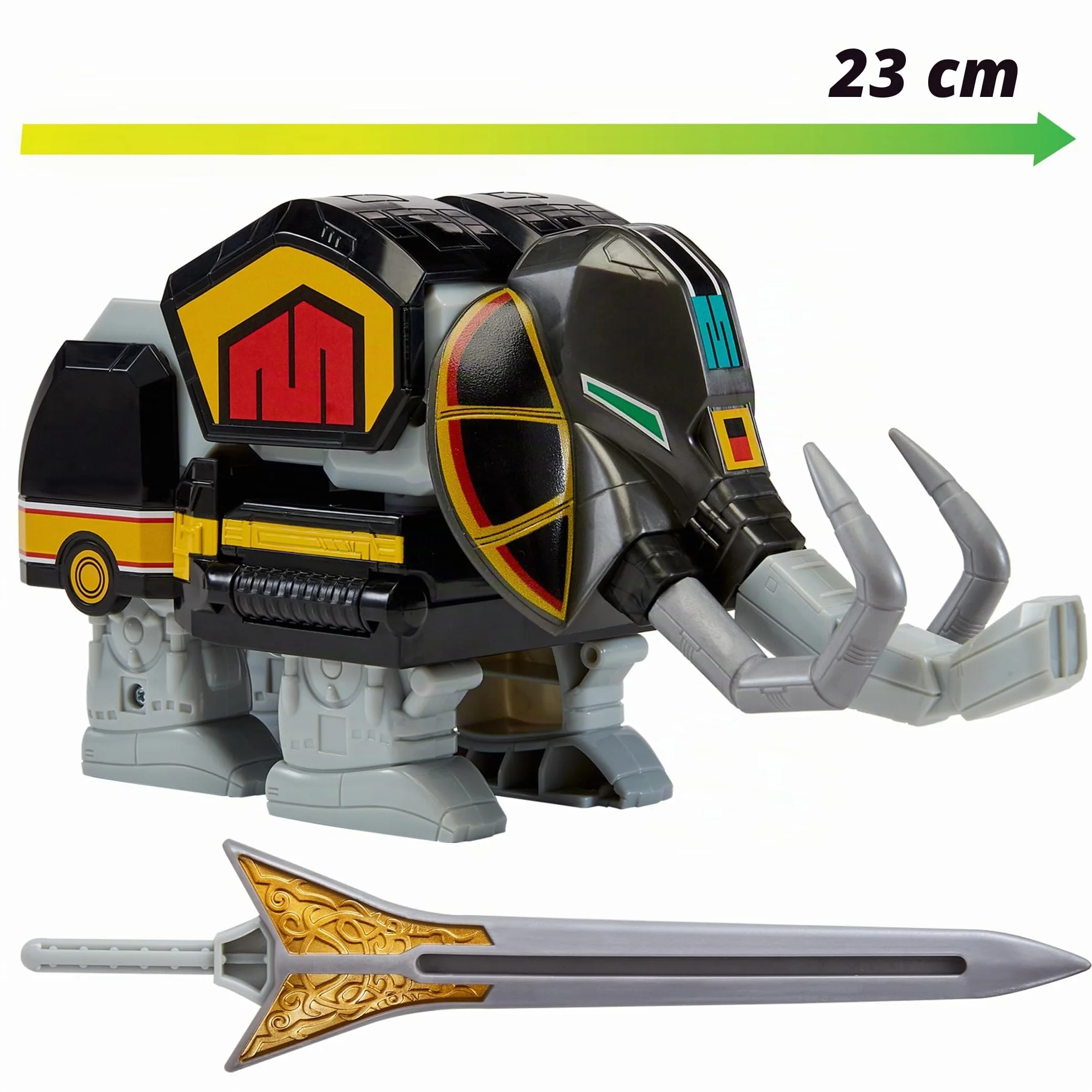 Power Rangers Colección Megazord Mastodon Dinozord Zords Articulado Combinable 20 cm