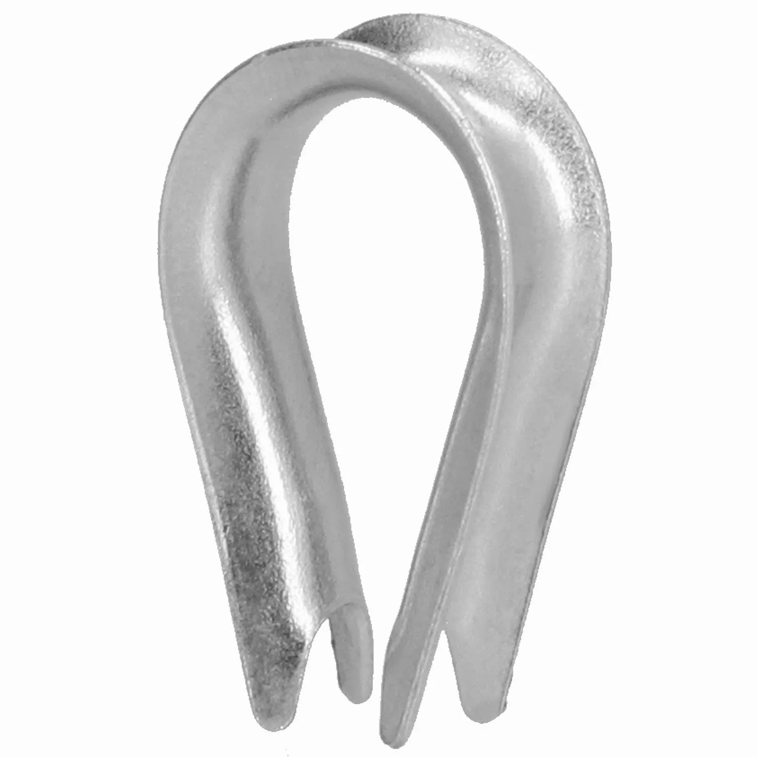 Ejoyous Guardacabo de Cable de Acero Inoxidable, Guardacabo para Aparejo, Pulido Resistente Al Desgaste y a la Corrosión con Bordes Brillantes para la Industria de Construcción Naval (M5（5mm）)