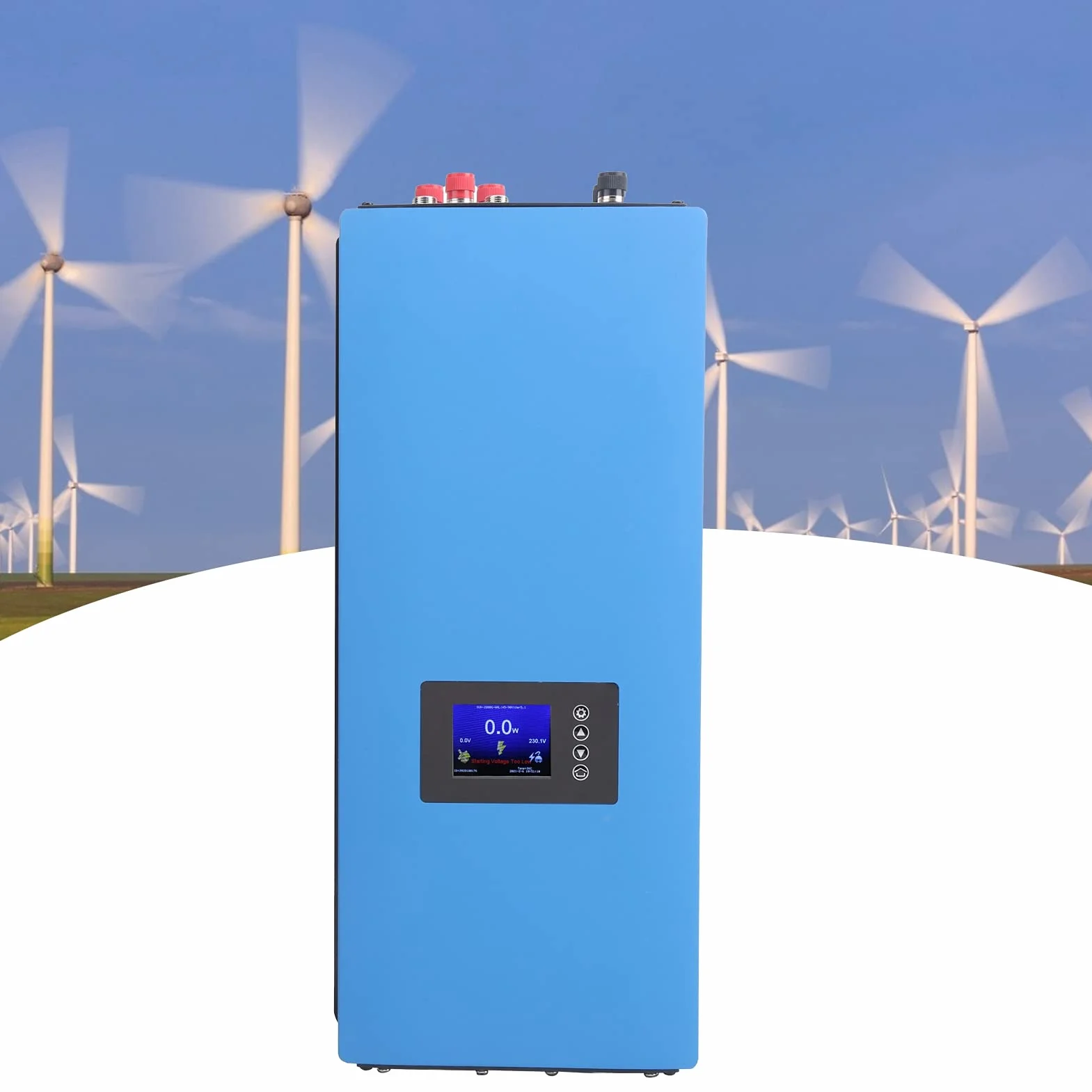 Inversor de 2000 W, inversor de energía eólica Inversor de control de energía eólica Máquina integrada 2000 W Enchufe de la UE 220 V para(#1)