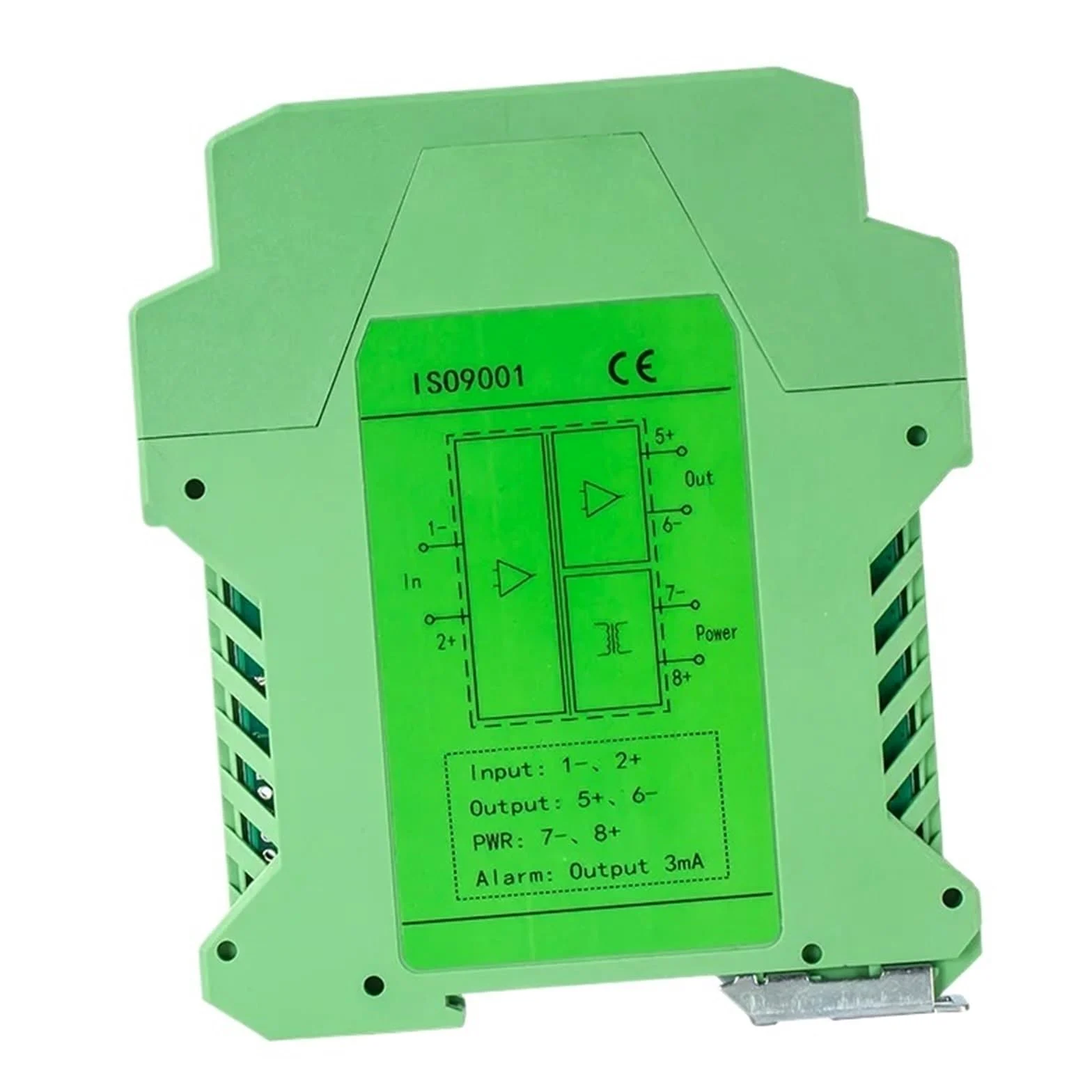 COKYIS Módulo transmisor de Temperatura de termopar Tipo K con 1 Entrada y 2 Salidas en Carril DIN, 0-1300 ℃, 4 20 mA, 0-5 V, 10 V de Salida(K 0-1300 RS485)