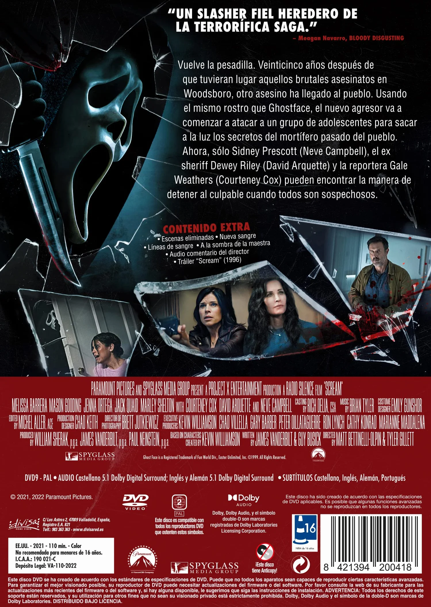 Scream (2022) DVD
