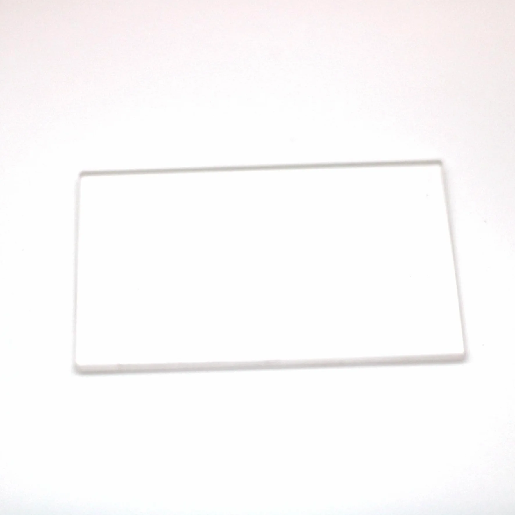 5 uds tamaño Total 30x41,7x2,4mm Placa de Vidrio de Cuarzo de sílice fundida Transparente JGS2